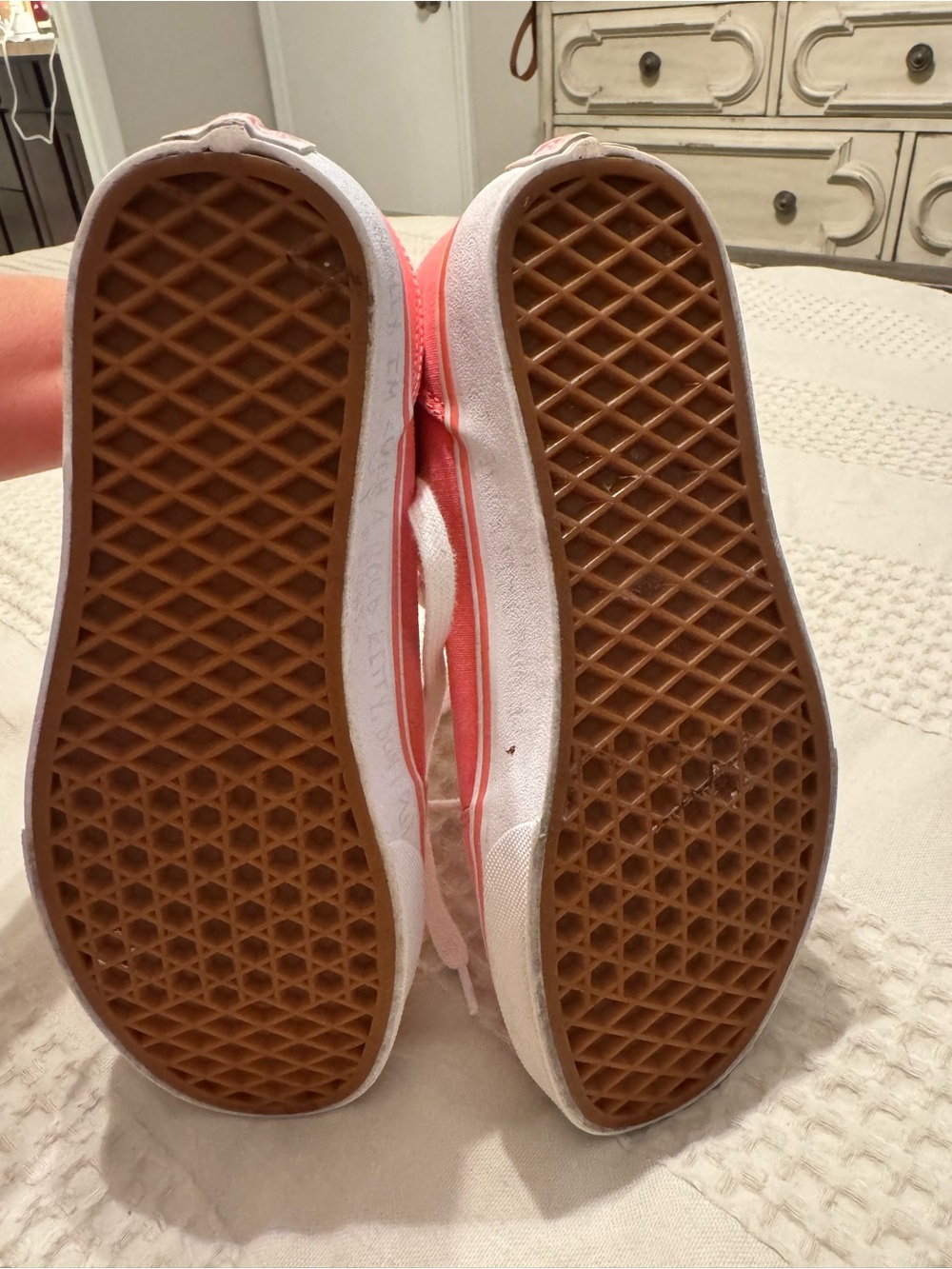 Vans Women's Pink High-Top Skate Sneaker - Picture 6 of 8